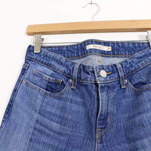 *Levis 711 Skinny Patchwork Jean - Picture 8 of 11